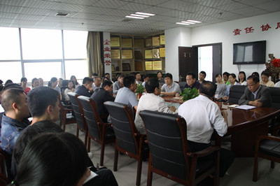 天工公司多層次宣傳建設(shè)集團(tuán) “9.1”干部大會精神氛圍濃