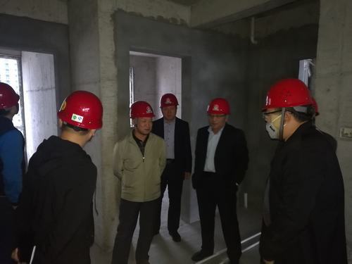 陜煤集團、建設集團領導蒞臨渭南分公司檢查指導工作