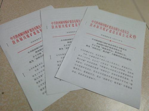 銅煤公司組織開展“增強責任心，提高執(zhí)行力，我為‘雙特百億’做貢獻”主題教育活動