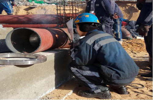 洗選煤運營公司：安裝第一項目部“熱火朝天”忙施工