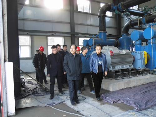 銅煤公司柴溝工地迎來銅川礦業(yè)公司黨委書記、執(zhí)行董事王蓬一行檢查指導工作