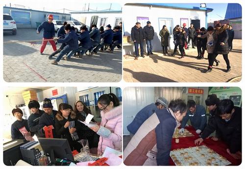 礦建二公司小保當(dāng)三項目部“慶元旦、迎新春”職工文體活動豐富多彩