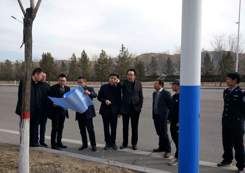 大秦置業(yè)公司節(jié)后復(fù)工建設(shè)忙不停