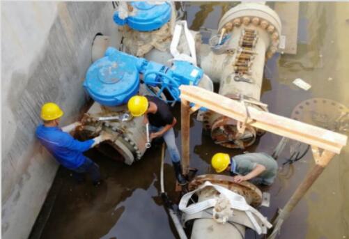 陜煤建設(shè)園林公司：雨季“搶險”