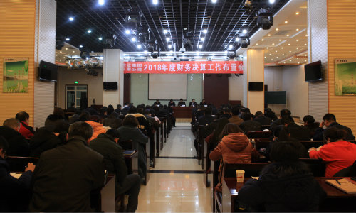 建設集團、陜南公司召開2018年度財務決算工作布置會