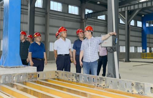 韓城礦業(yè)公司領(lǐng)導(dǎo)深入陜煤建設(shè)韓城分公司施工現(xiàn)場檢查指導(dǎo)工作