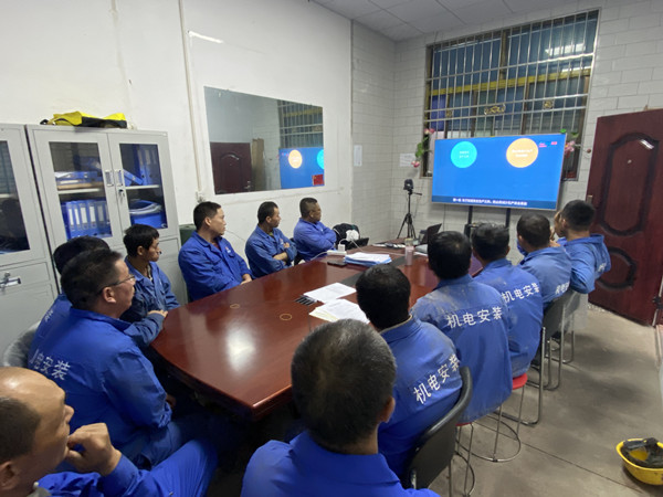 陜煤建設(shè)機(jī)電安裝公司全力以赴保安全，促生產(chǎn)