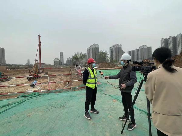 陜煤建設(shè)銅煤公司新龍城項目接受銅川媒體專訪