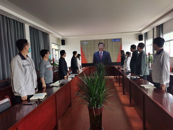 陜煤建設(shè)天工公司：慶祝青年團(tuán)成立100周年，看直播  銘初心