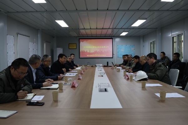 陜煤集團副總經(jīng)理宋召軍到建設(shè)集團承建項目開展節(jié)前安全督導(dǎo)檢查