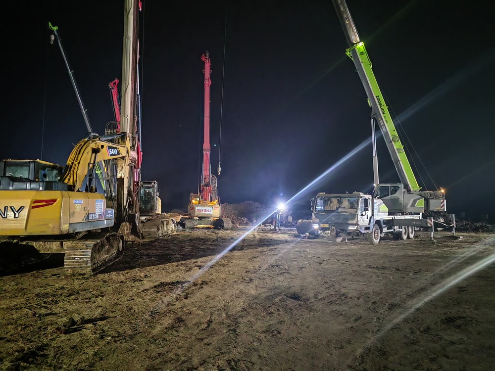 陜煤建設韓城分公司土建四項目部：夜幕下的奮斗，鑄就精品工程輝煌篇章