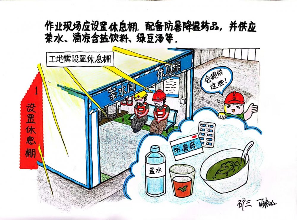 高溫來襲！這組“解暑”漫畫海報(bào)快收好→